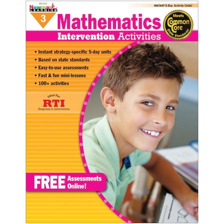 Newmark Learning Everyday Mathematics Intervention Activities, Grade 3 NL1010